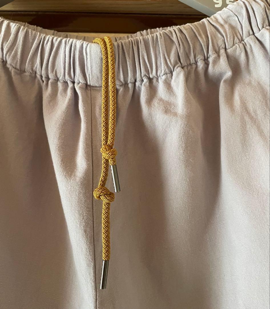 SOU.SOU 伊勢木綿 20/20 広形（ひろなりもんぺ淡藤鼠（うすふじねず）