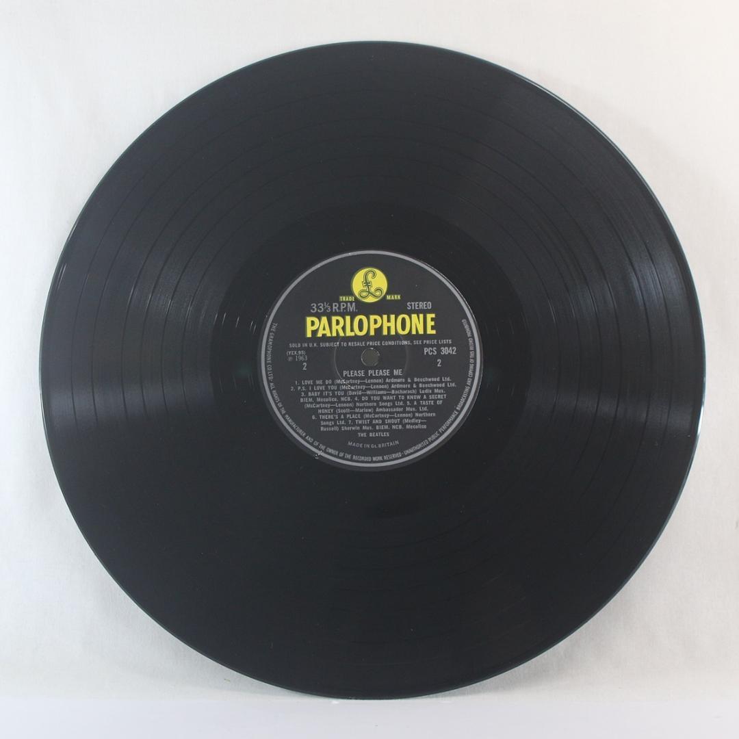 英LP Beatles Please Please Me UKオリジナル盤1st