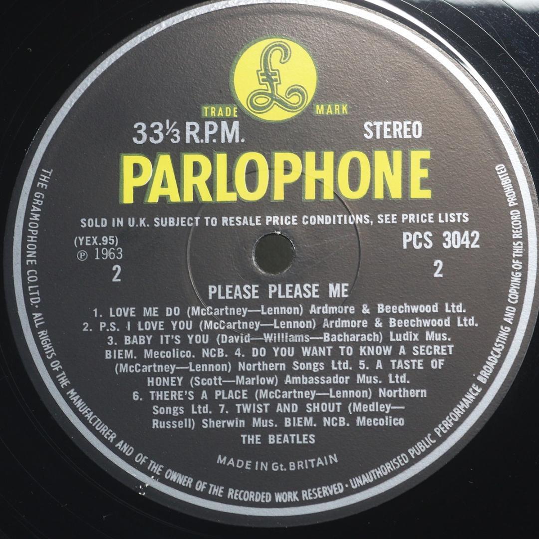 英LP Beatles Please Please Me UKオリジナル盤1st