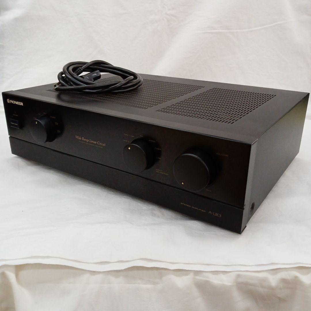 Pioneer A-UK3 プリメインアンプ ブラック パイオニア 動作品