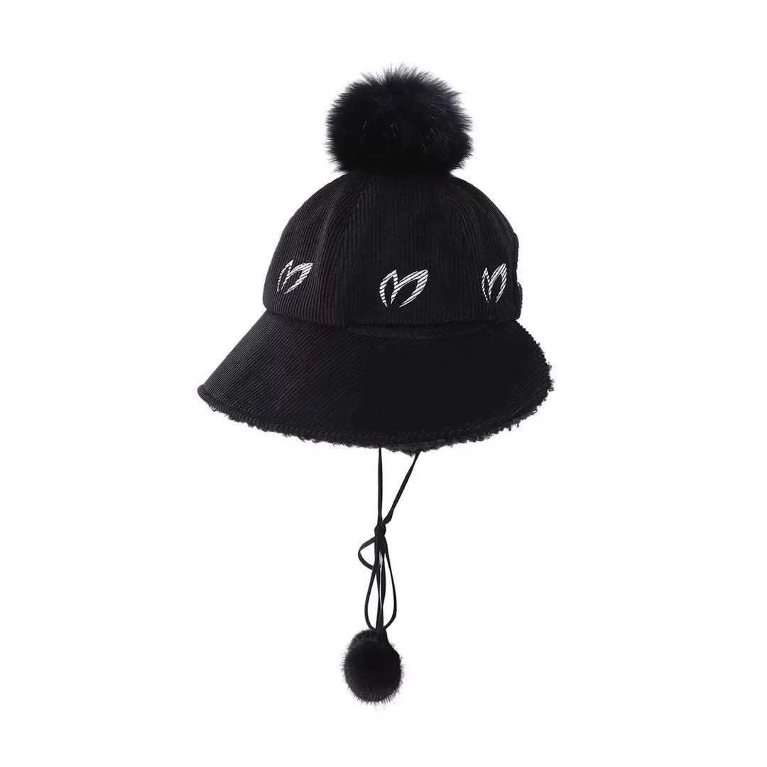 MASTER BUNNY マスターバニーエディション ゴルフ ポンポン 帽子 黒