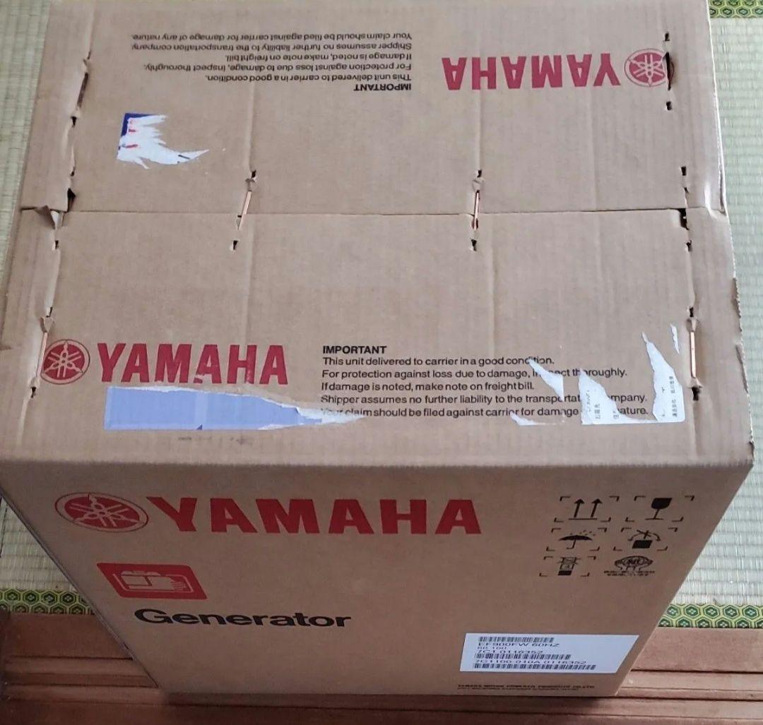 YAMAHA ポータブル発電機 新品・未開封　EF900FW 　60HZ