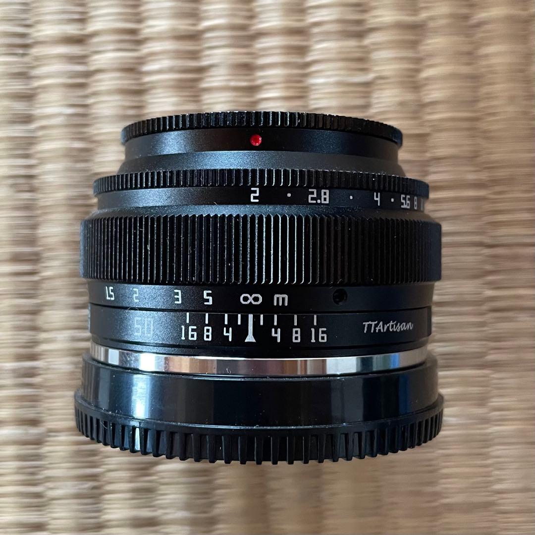 【極美品】TTArtisan MF 50mm F2.0 ソニーEマウント