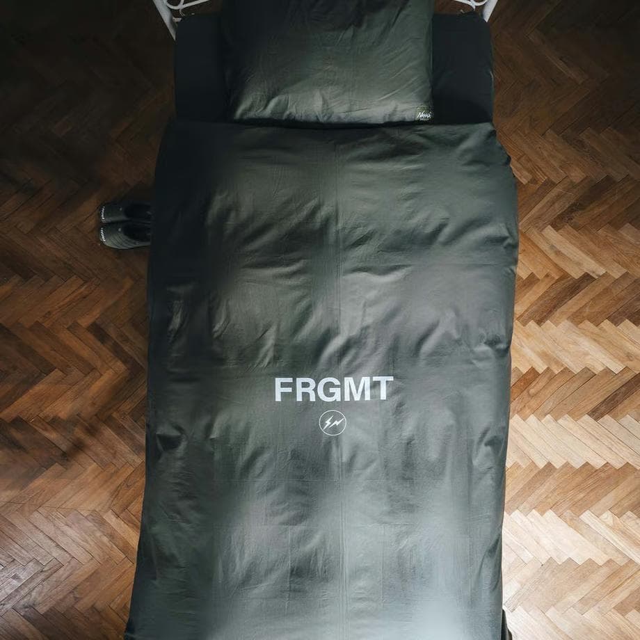 RAHNANGA× FRAGMENT 掛け布団カバー シングル カーキ