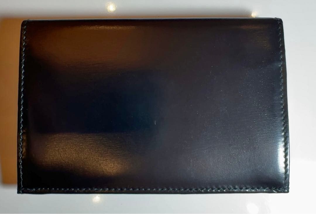 ブルガリBVLGARI ⭐️ブラックレザー 名刺入れ