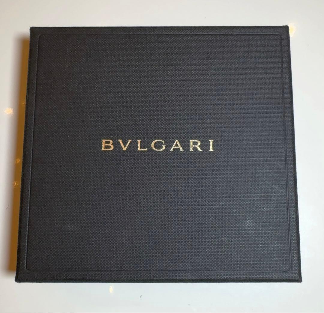 ブルガリBVLGARI ⭐️ブラックレザー 名刺入れ