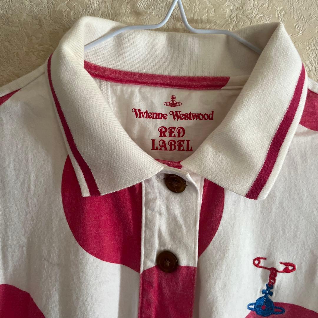 ヴィヴィアン　ドット柄　ポロシャツ