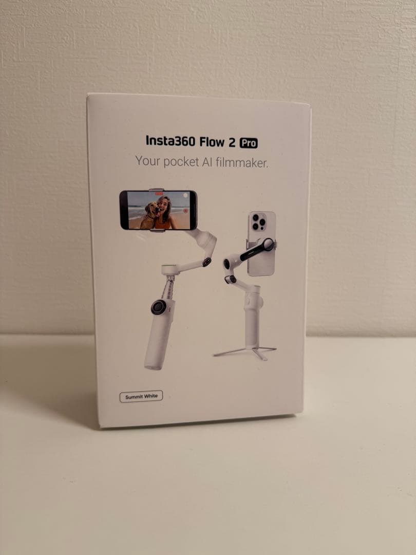 Insta360 Flow 2 Pro 本体＋未使用アクセサリー3点セット