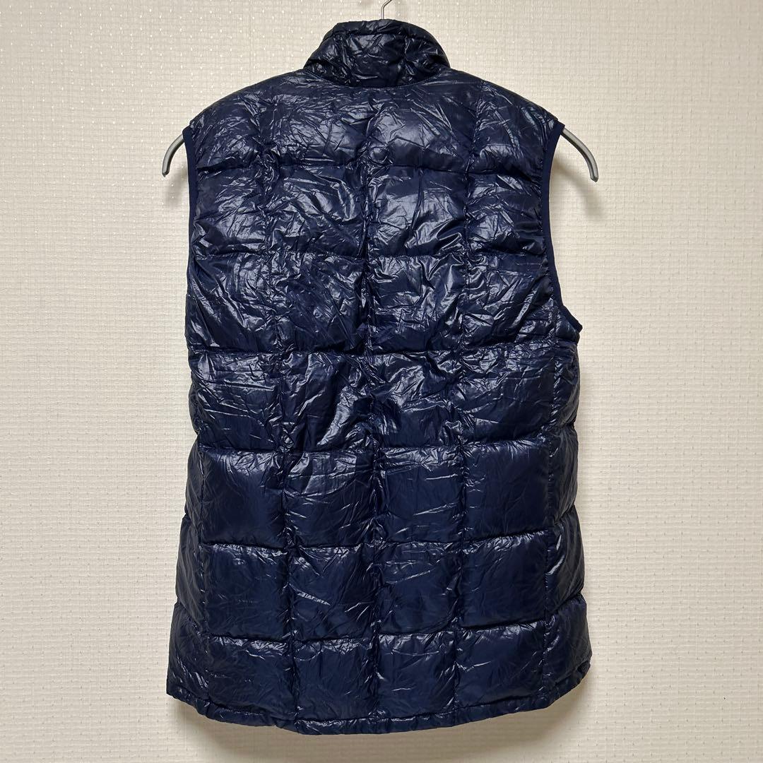 モンベル スペリオダウンベスト 800フィルパワー メンズ　M ネイビー