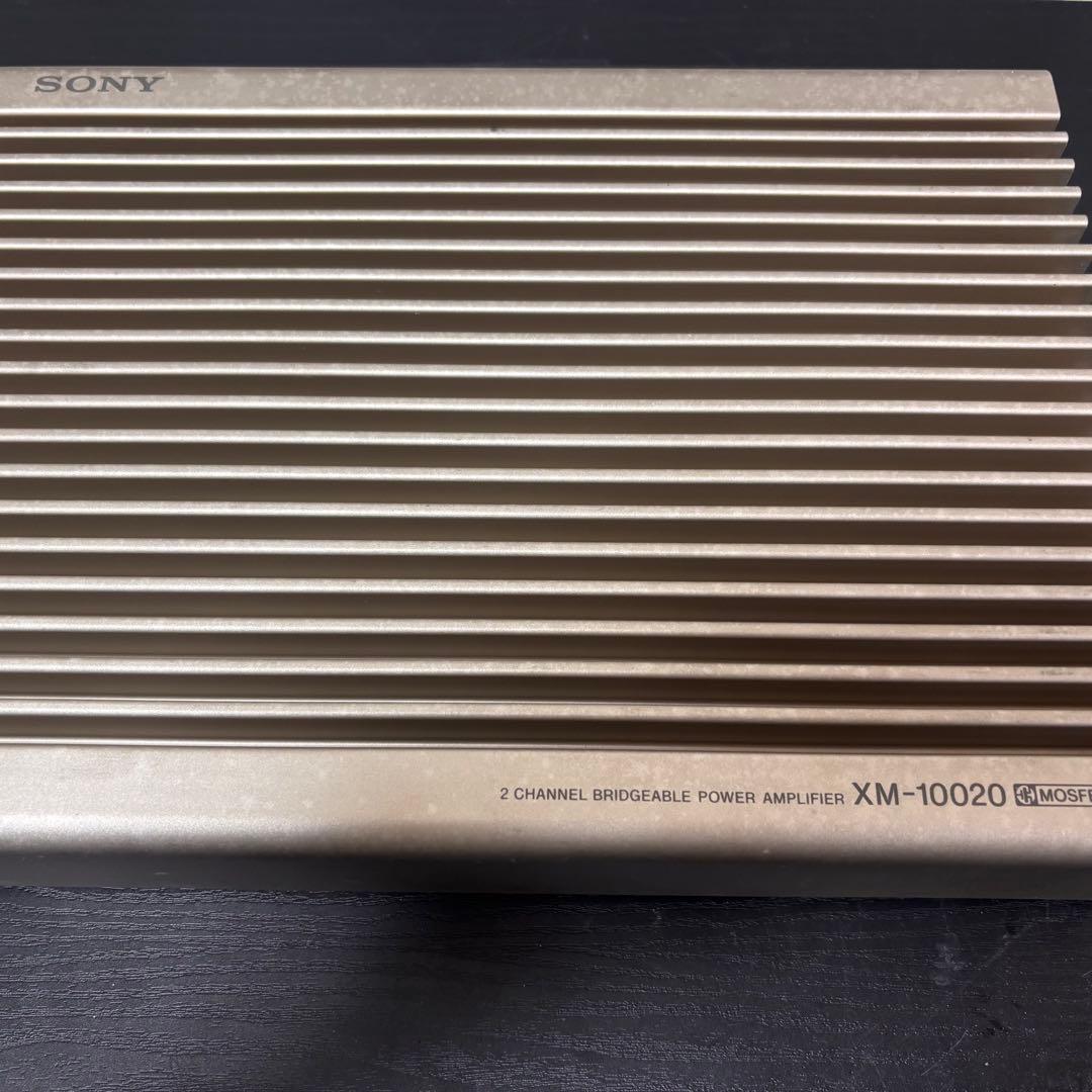 感動するチューニングアンプ　SONY XM-10020 エージング中