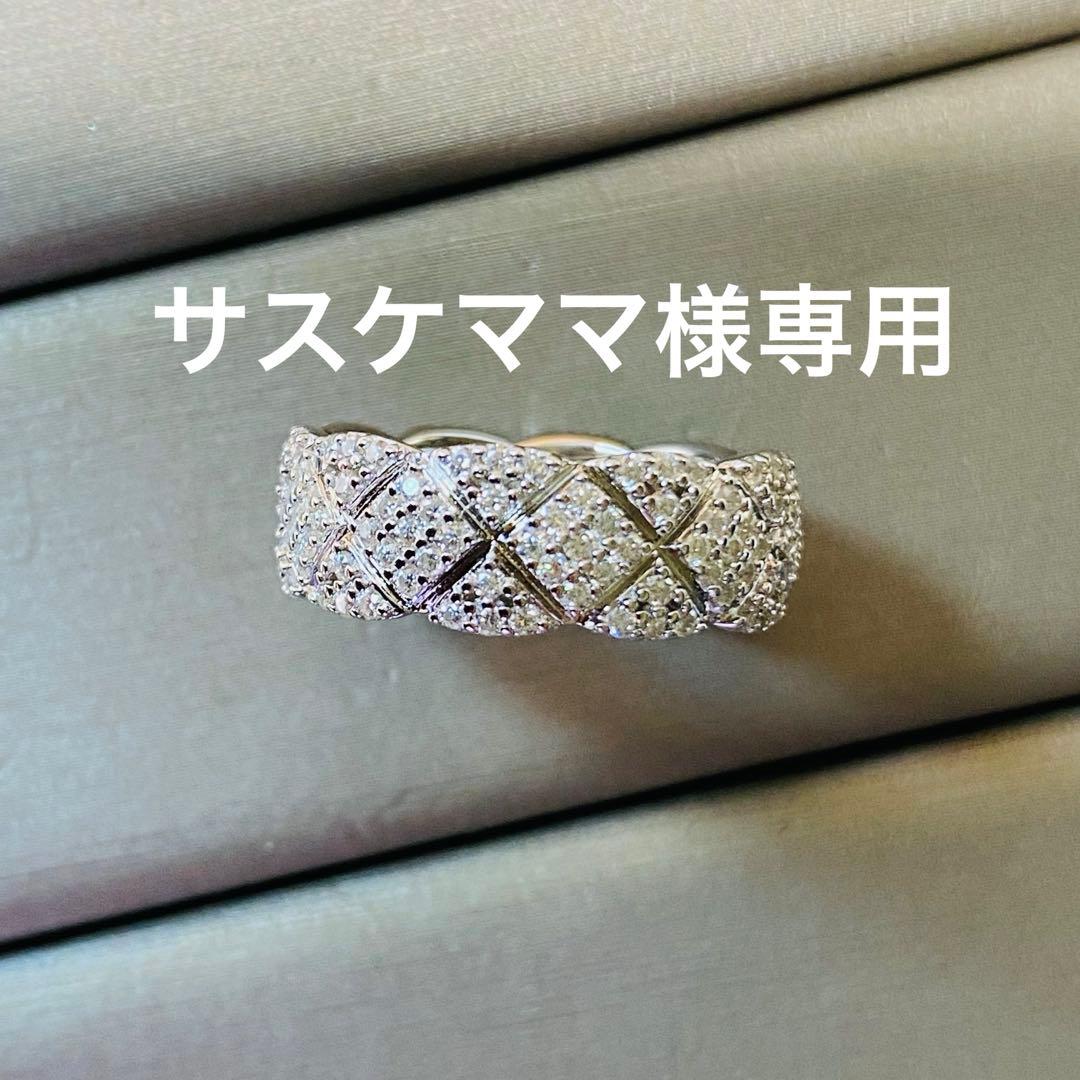 最高級モアサナイト　モアッサナイト　リング