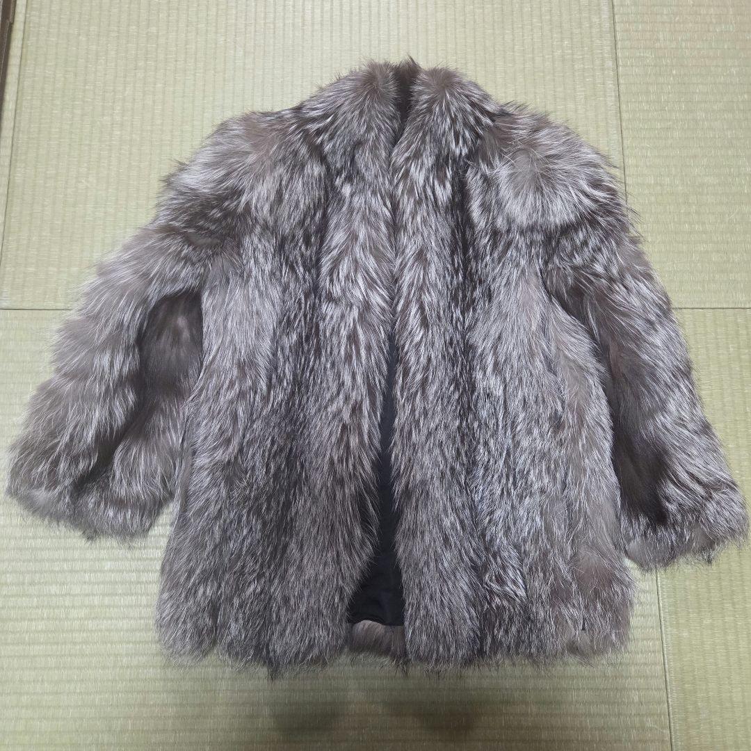 シルバーフォックス 肉厚 サイズ11号 ファー 本物 安価