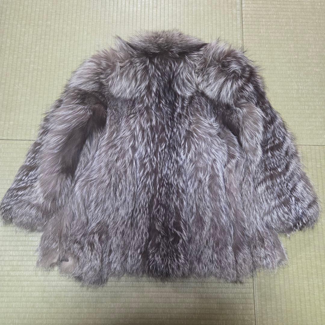 シルバーフォックス 肉厚 サイズ11号 ファー 本物 安価