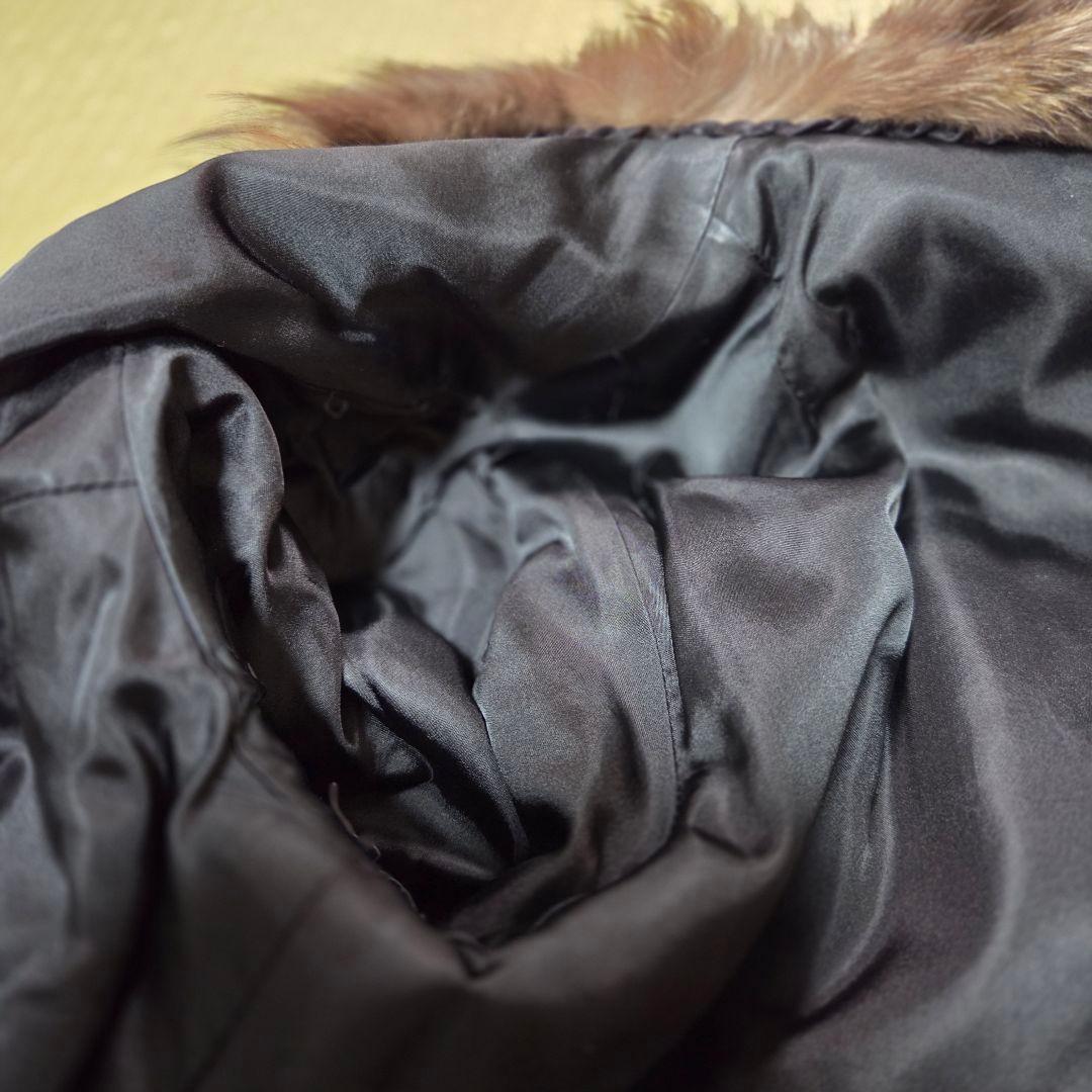シルバーフォックス 肉厚 サイズ11号 ファー 本物 安価