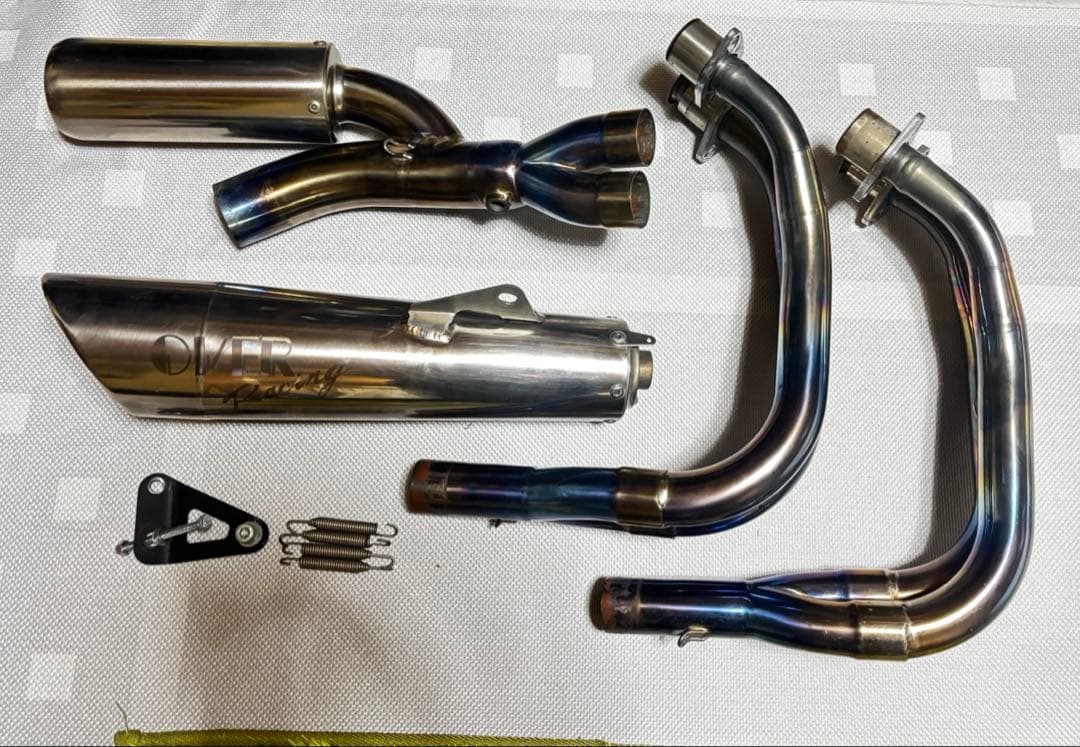 zx25r OverRacingフルチタンマフラー