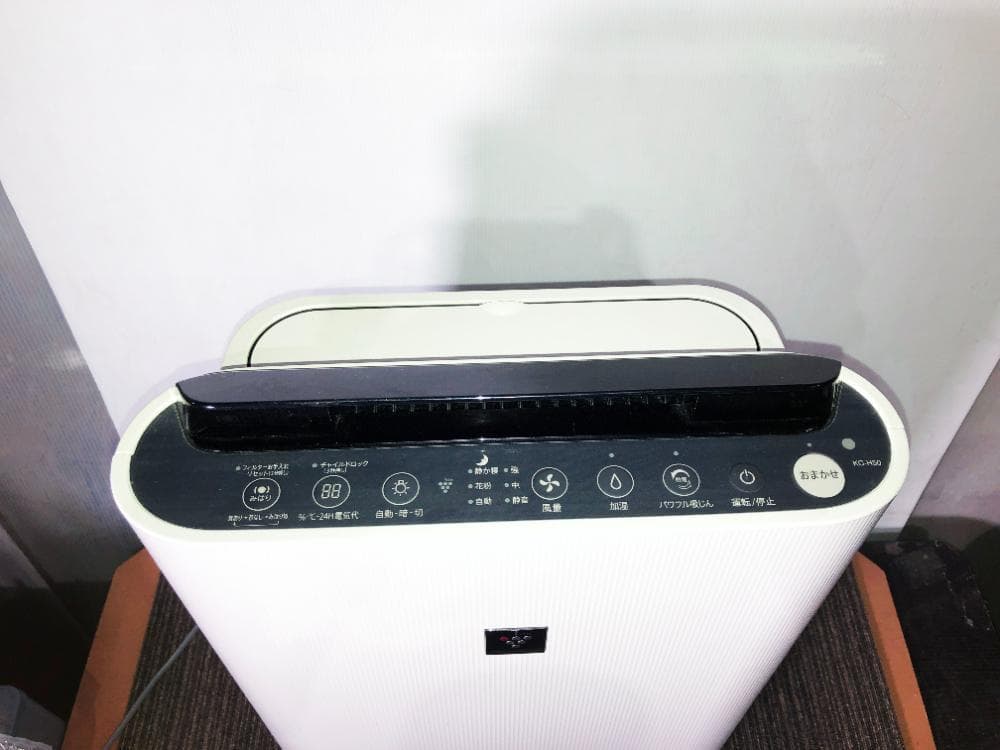 ★美品★SHARP ～23畳 加湿空気清浄機【KC-H50-W】G3MH