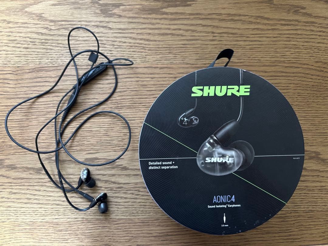 SHURE AONIC4 有線イヤホン