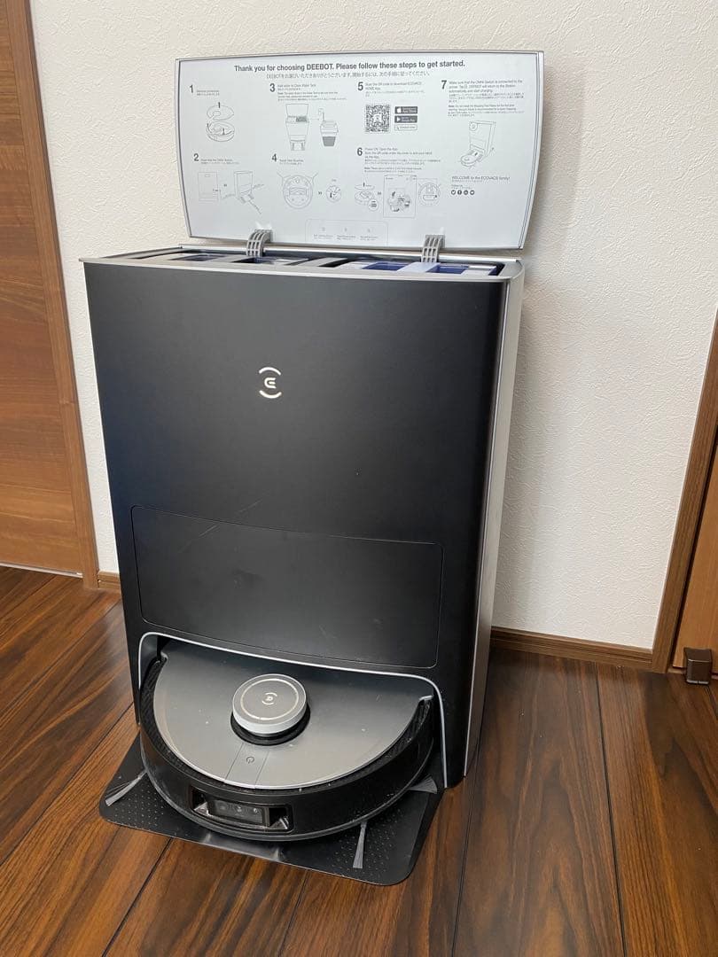 ★土日限定値下げ中★エコバックス　ロボット掃除機 モップ自動洗浄 Alexa対応