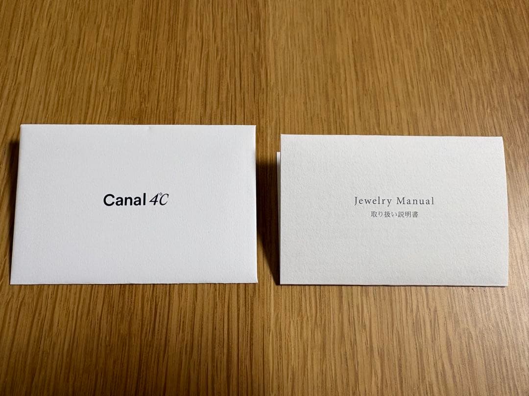 Canal 4℃ K10 ピンクゴールド ハート ネックレス 箱 保証書付