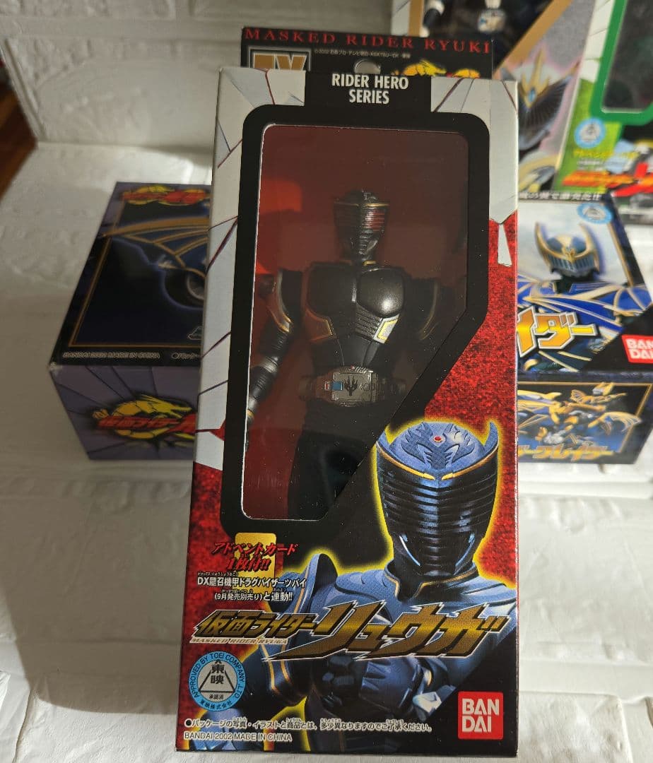 ☆仮面ライダー龍騎フィギュア 5体+ダークレイダーセット！