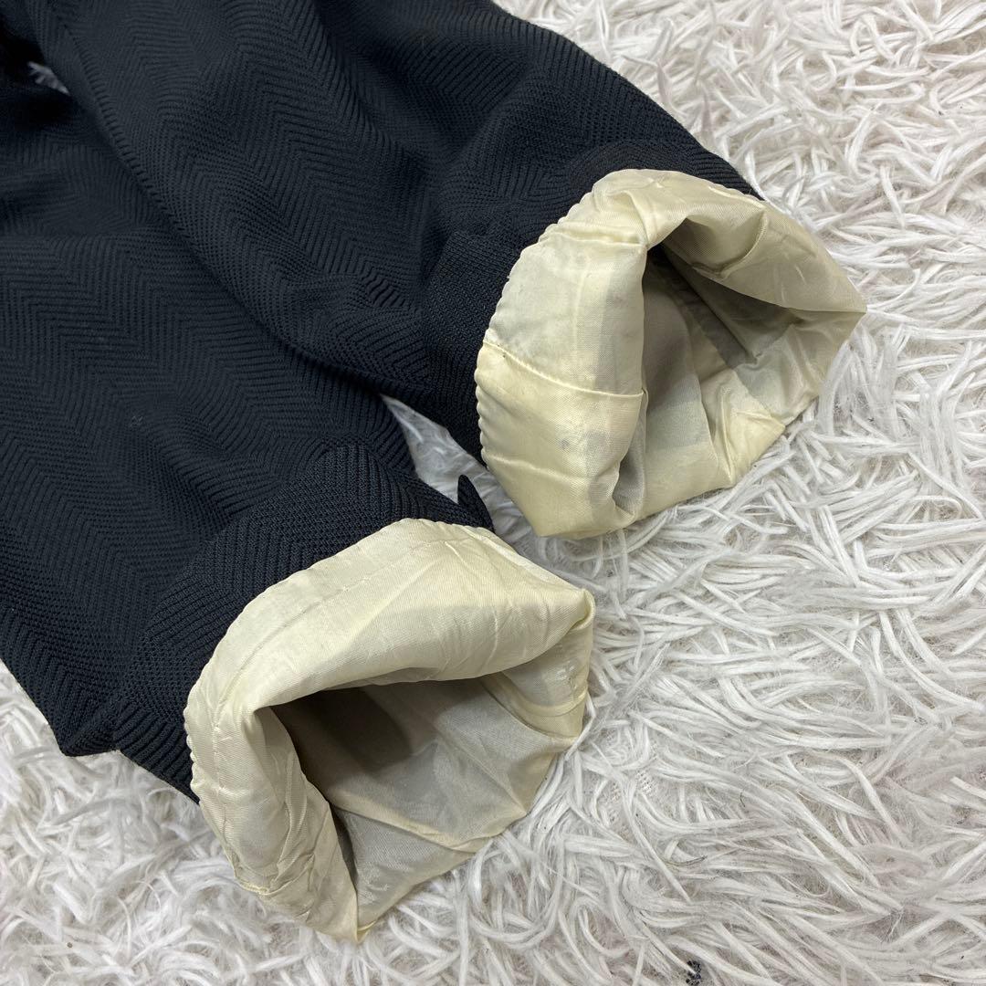 GIORGIO ARMANI ヘリンボーン　黒タグ　80s 90s ダブルスーツ