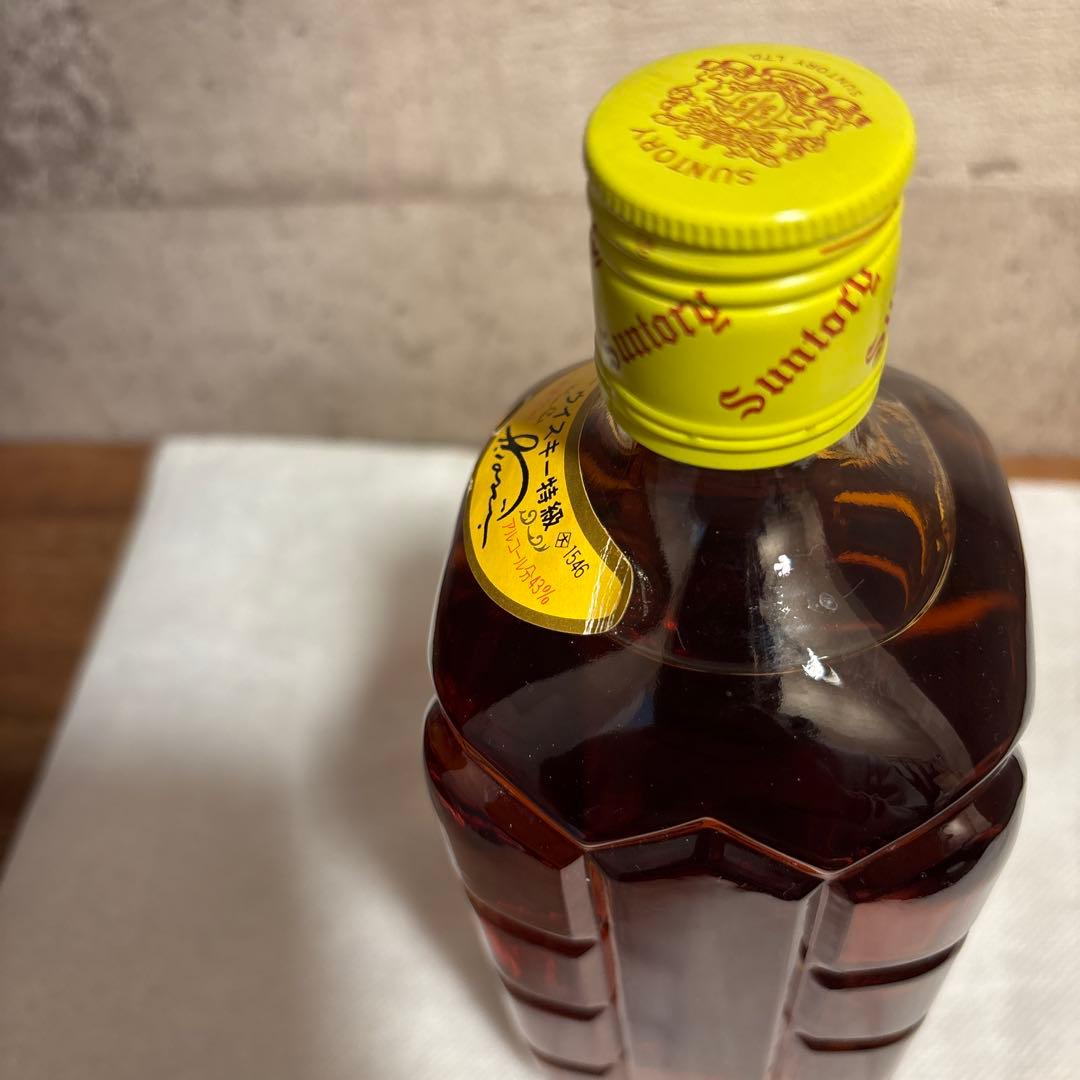 未開封希少❗️古酒1970年代　堂島浜表記 サントリー角ウイスキー 特級720ml