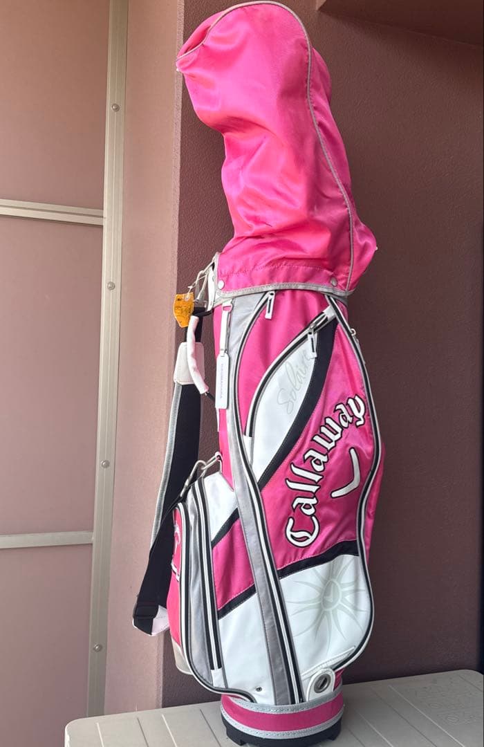 キャロウェイソレイル ジェムズ8本.Dr.5w.アイアン.パターキャディバッグ