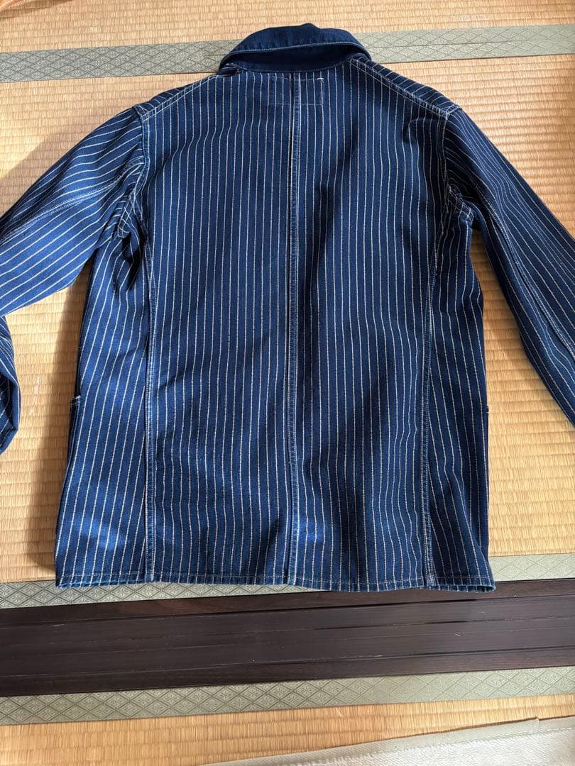 DUCK DIGGER 　ウォッシュバック　カバーオール　38インチ　Mサイズ