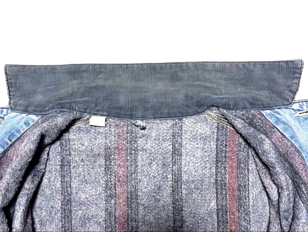 激レア 60-70s 鬼フェード Carhartt デニム製ミシガンチョアコート