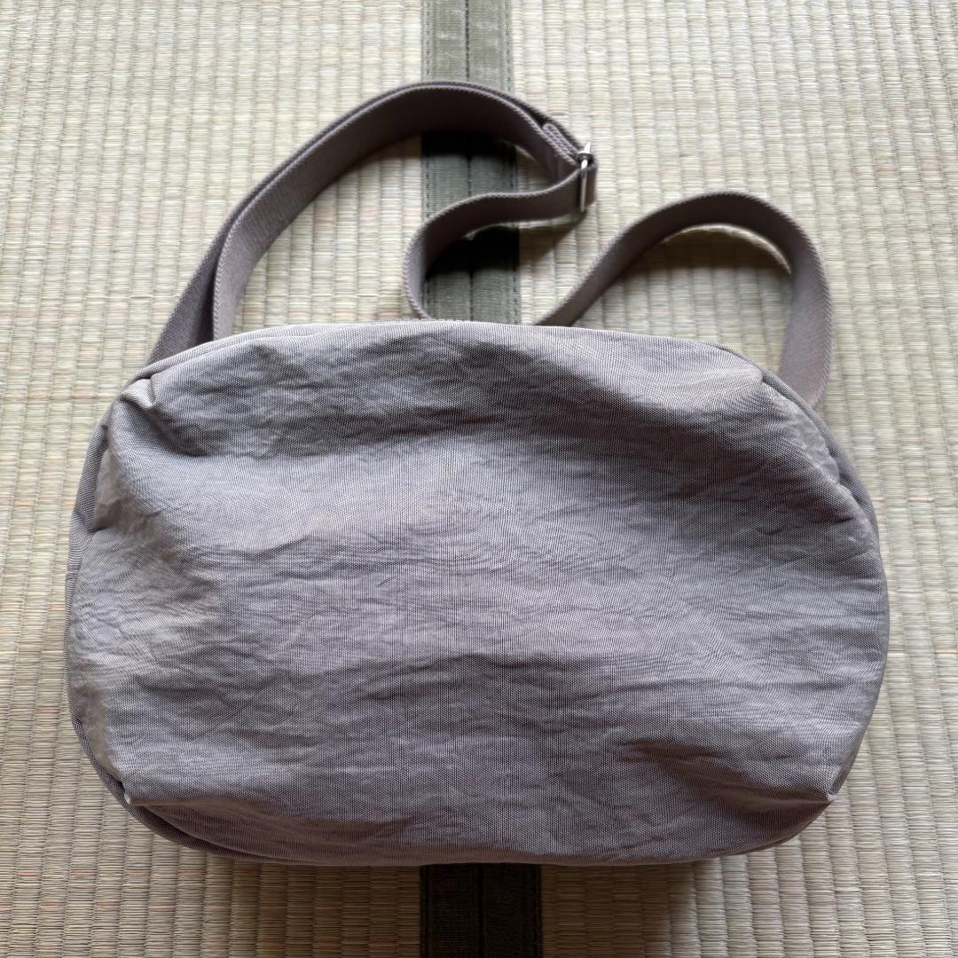 NIZYU KANO FUKUI SIWAナイロンボディバッグM グレージュ