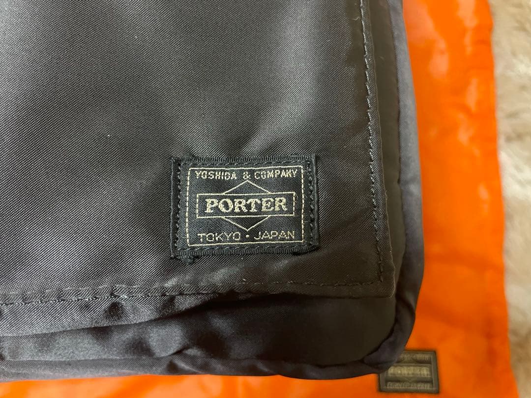 【美品】PORTER タンカー オーバーナイト ブリーフケース2way2層大容量