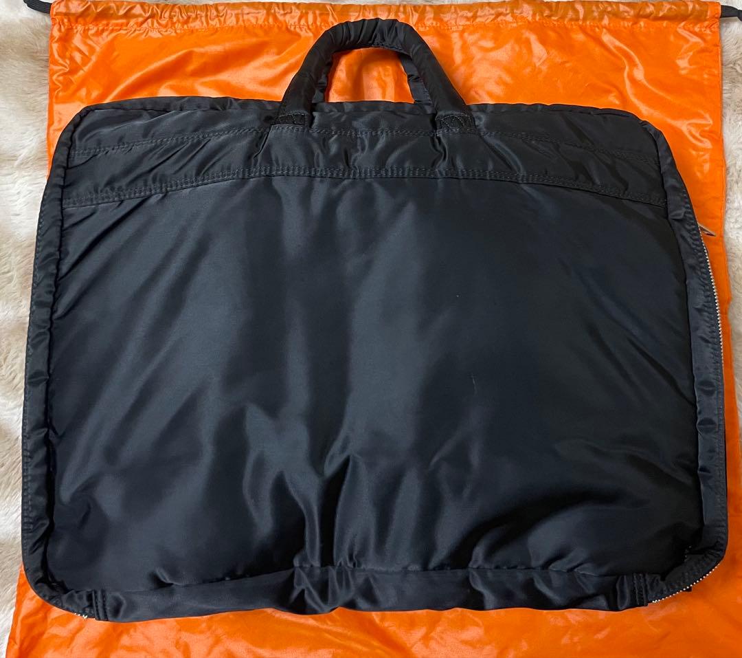 【美品】PORTER タンカー オーバーナイト ブリーフケース2way2層大容量