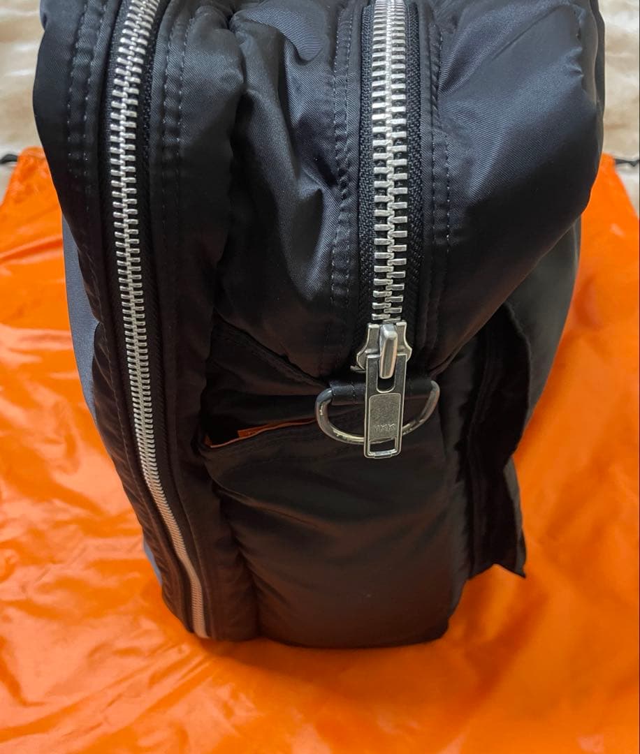 【美品】PORTER タンカー オーバーナイト ブリーフケース2way2層大容量