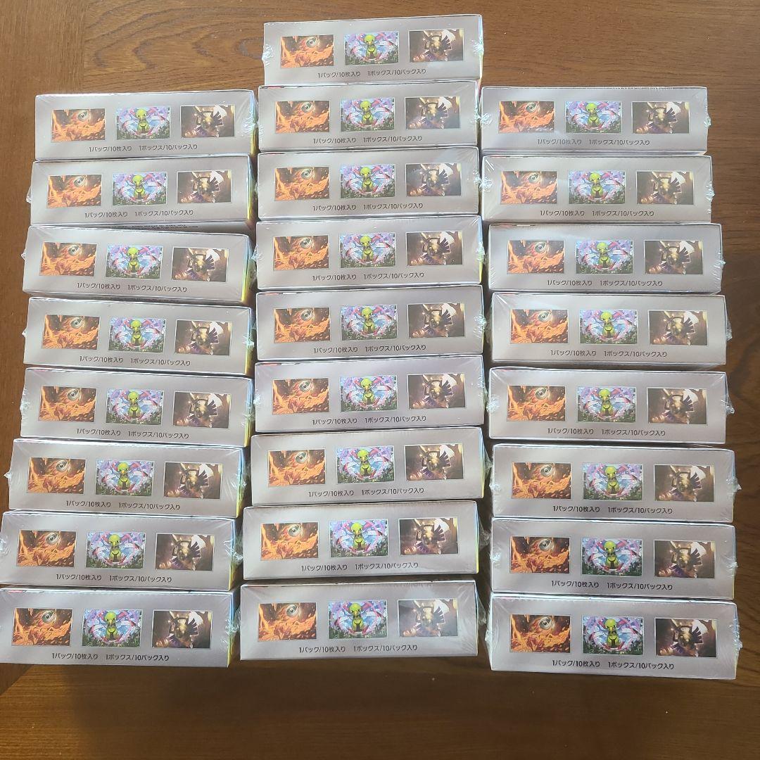 ポケモンカードゲーム　テラスタルフェスex　　　25ボックス　シュリンク付き