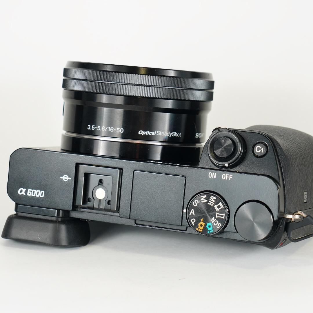 【レザーケース付】SONY ミラーレス α6000 ILCE-6000L 黒