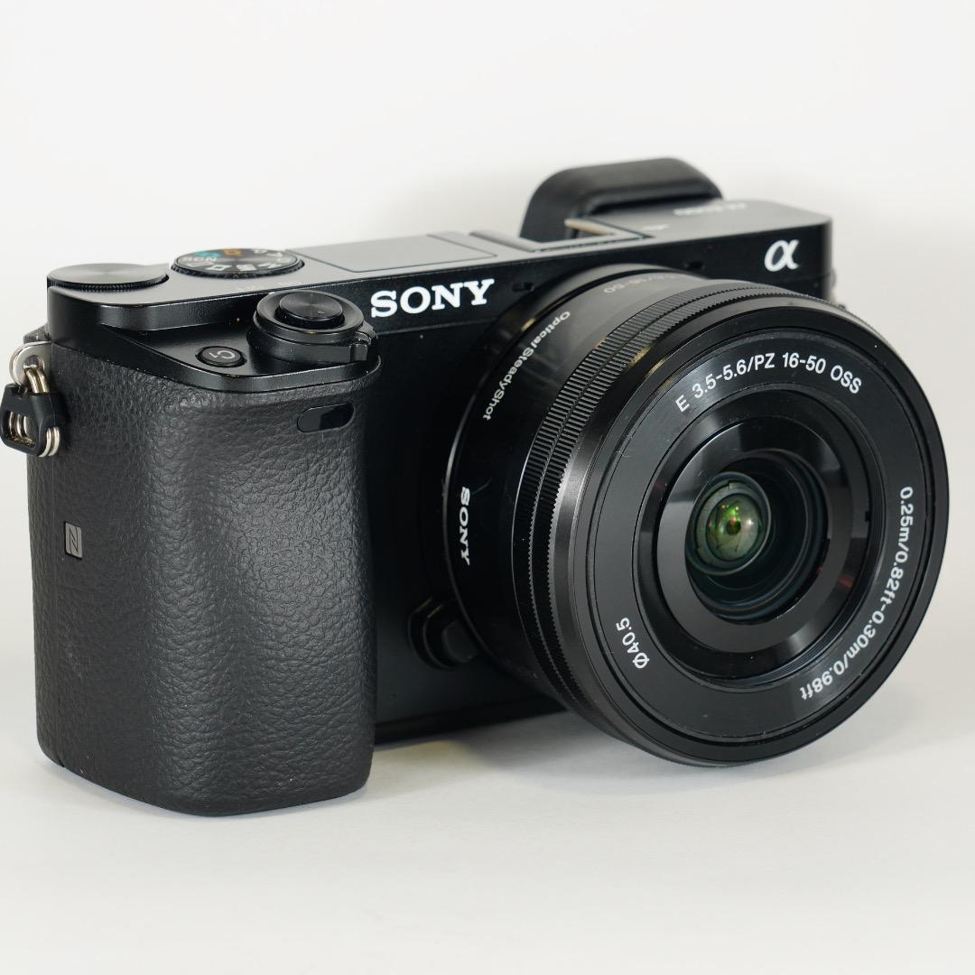 【レザーケース付】SONY ミラーレス α6000 ILCE-6000L 黒