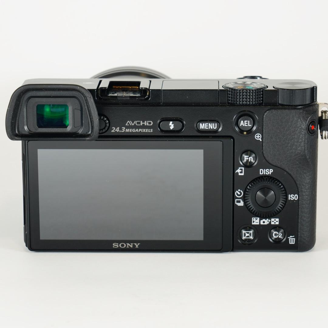 【レザーケース付】SONY ミラーレス α6000 ILCE-6000L 黒