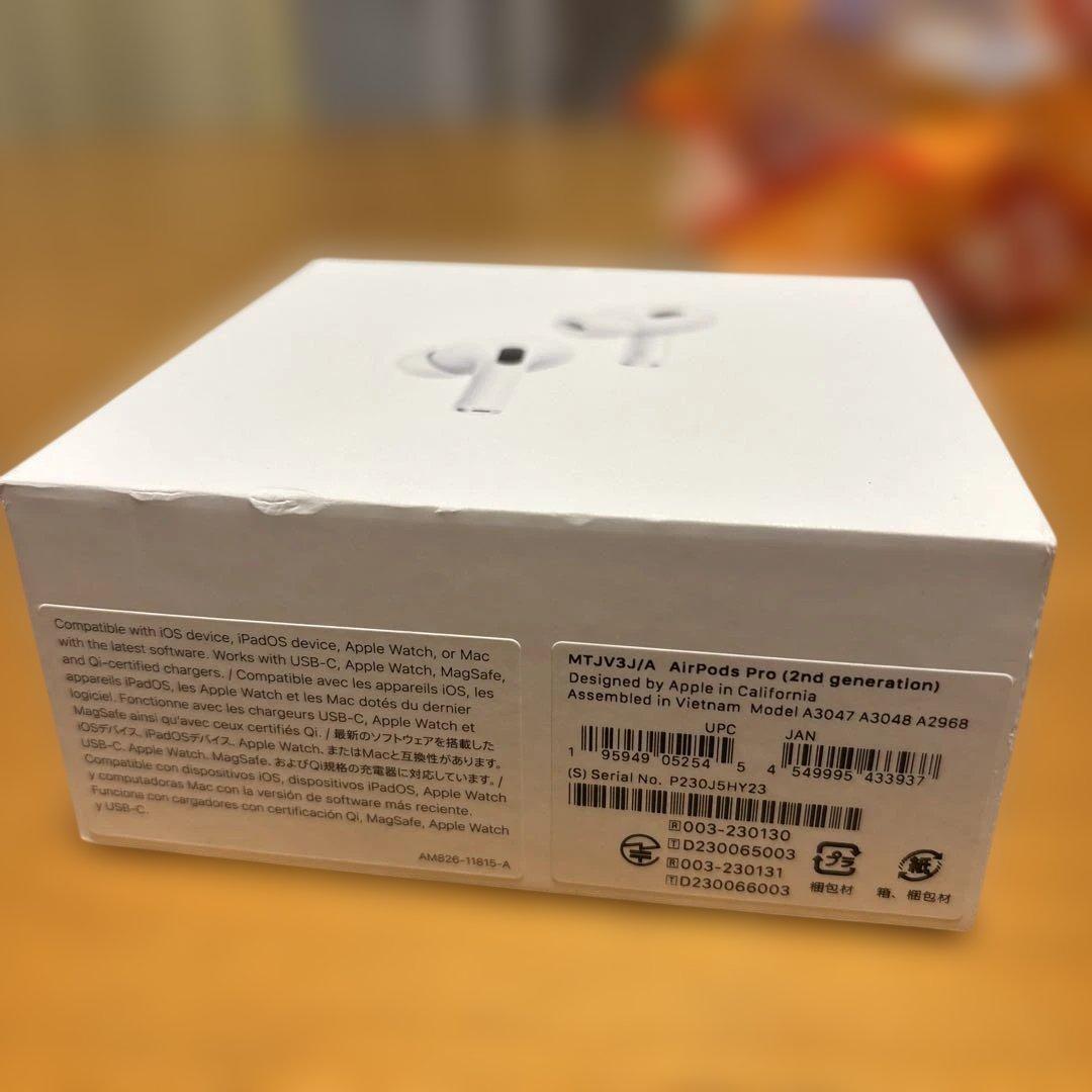 新品未開封AirPods Pro 第2世代 USB-C MTJV3J/A
