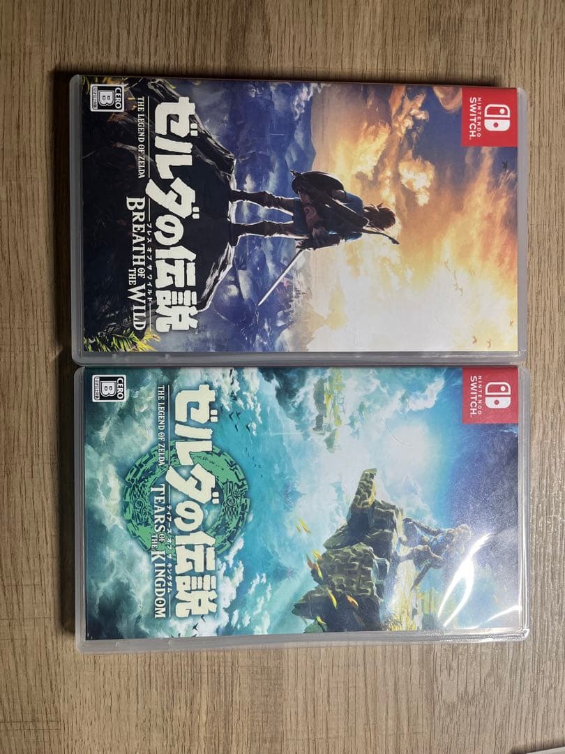 ブレスオブザワイルド　ティアーズオブザキングダム　セット売り