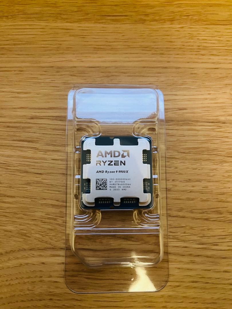 新品　AMD Ryzen 9 9900X 動作保証