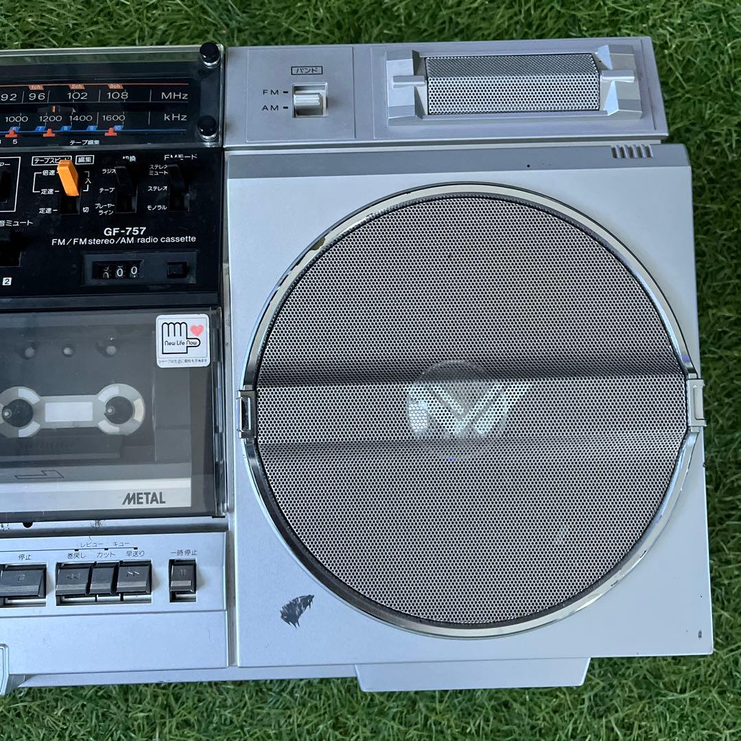 SHARP SEARCHER-WF GF-757 アンティーク　ラジカセ