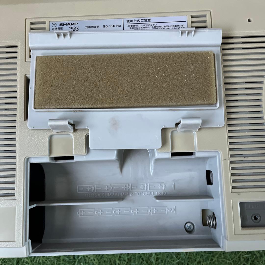 SHARP SEARCHER-WF GF-757 アンティーク　ラジカセ