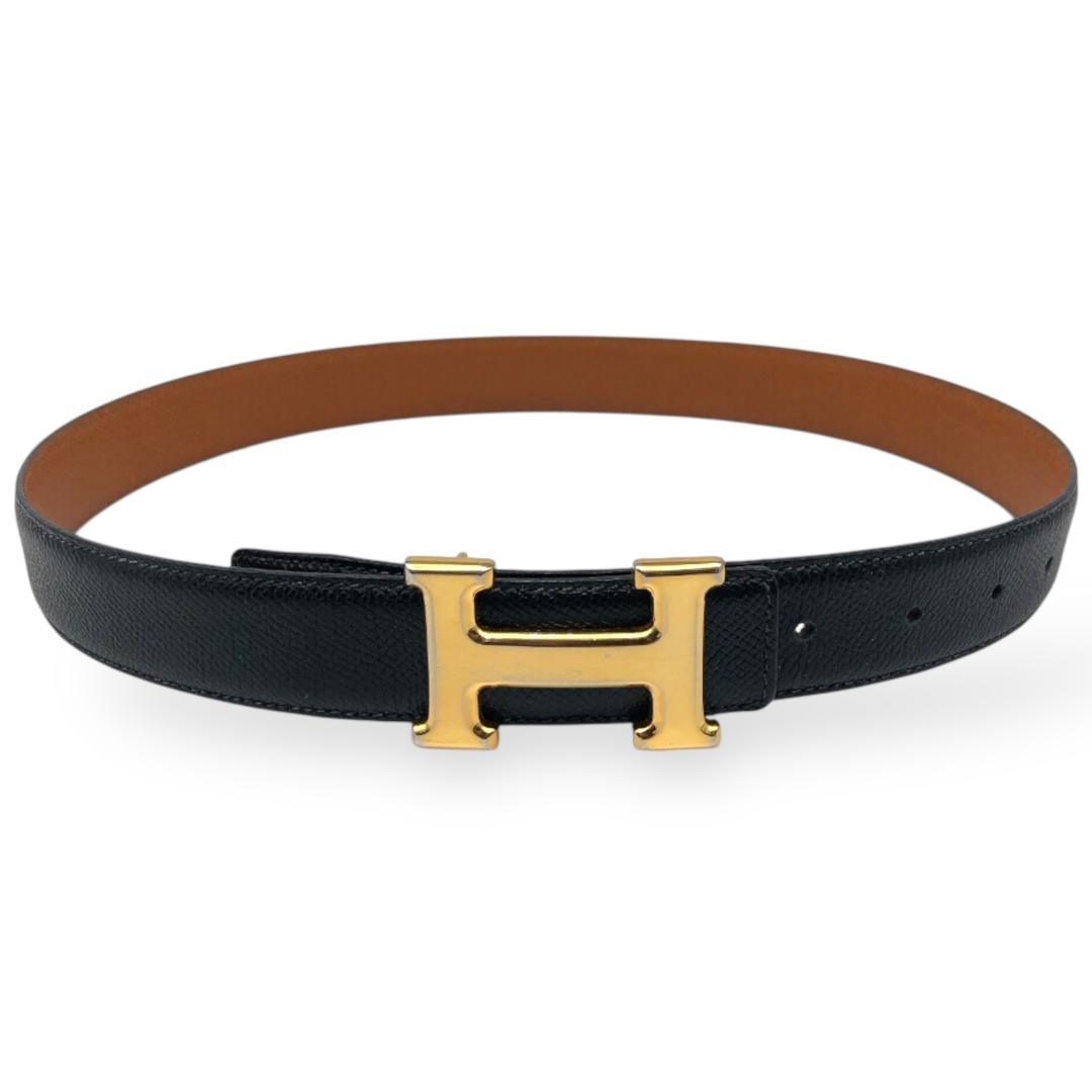 【美品】HIGH CLASS ハイクラス ベルト ゴールド ブラック イタリア製