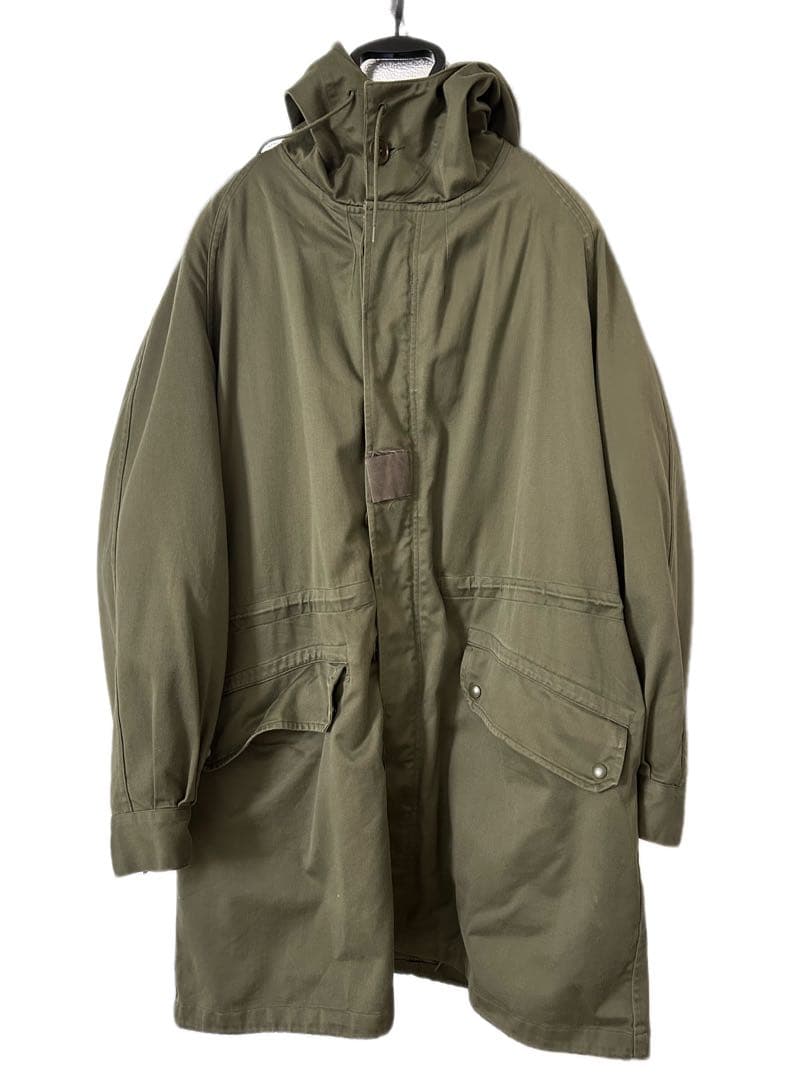 良品✨【即日発送】70年代後半フランス軍 M64 モッズコート ライナー付　古着