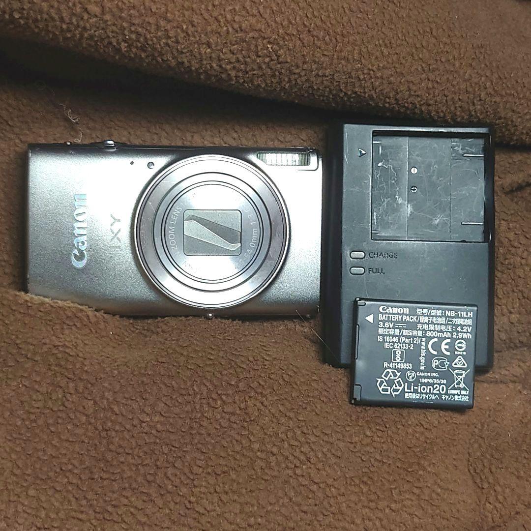 CANON★動作品IXY650★イクシ650シルバーデジタルカメラ送料無料