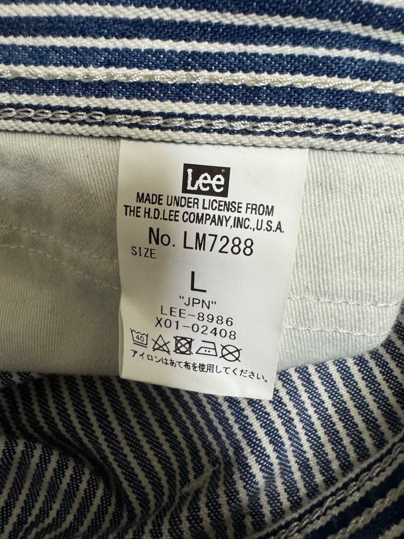 LEE リー ペインターパンツ デニム ヒッコリー　(LM7288) サイズL
