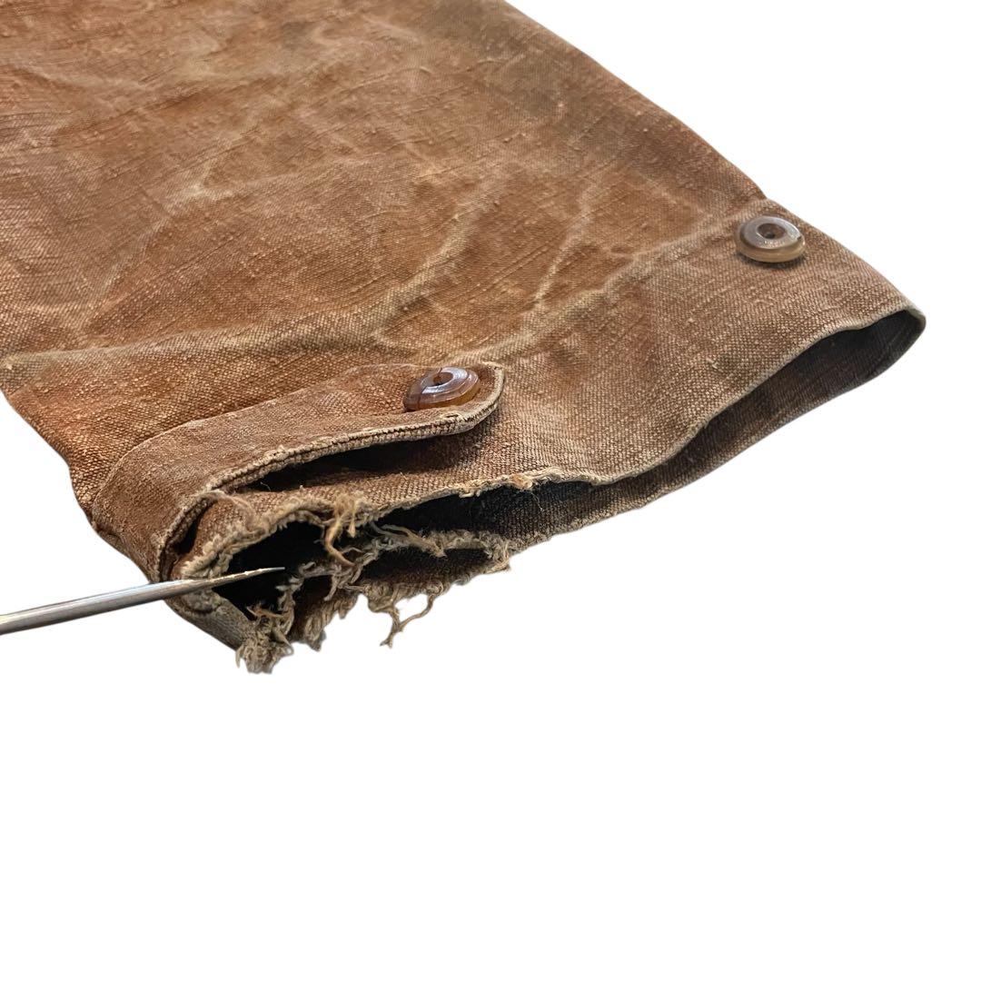 30〜40s ベルジャルディニエールリネンコートBELLEJARDINIERE