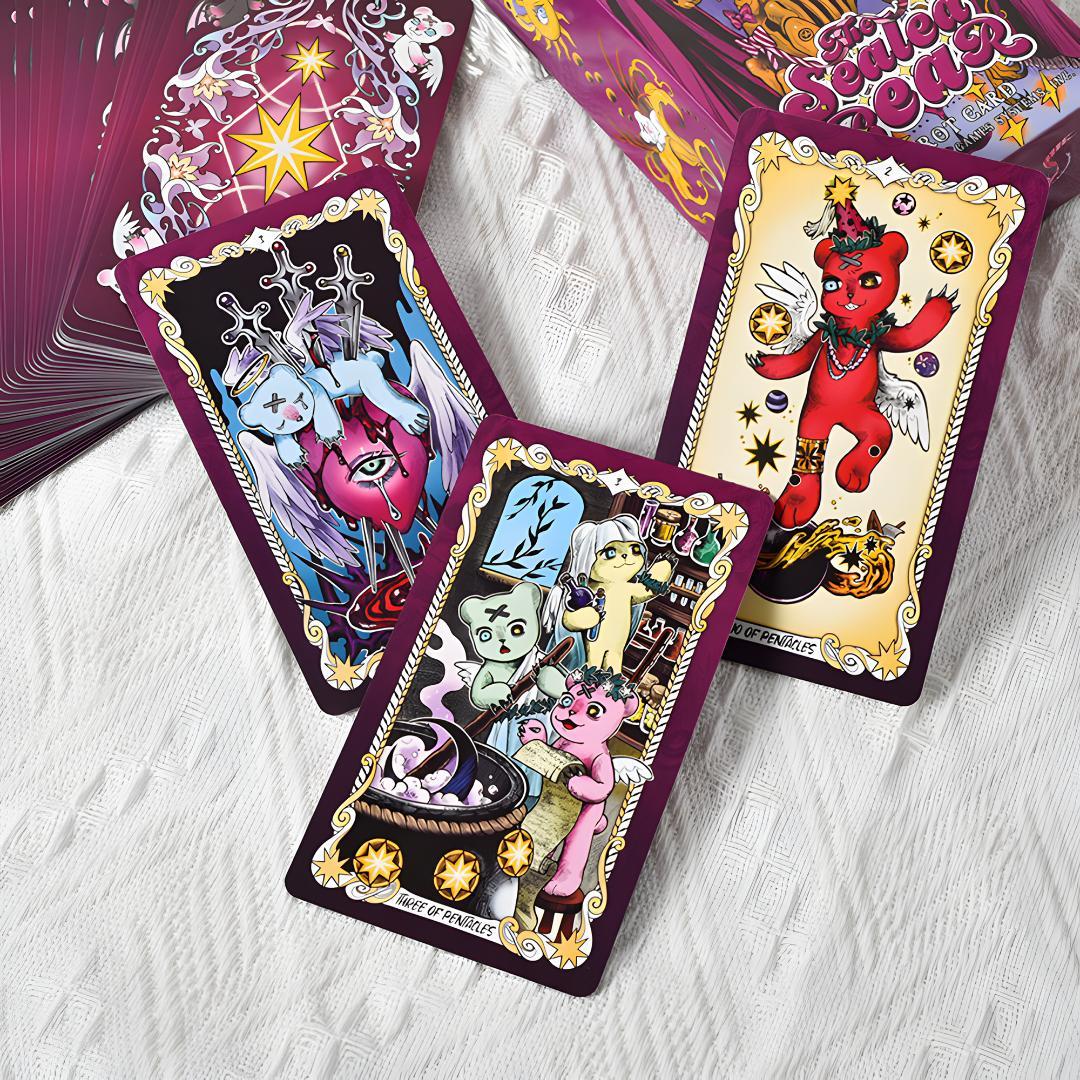 【正規品タロットカード】レア✨クラウドファンディング完売✨封印されたクマタロット