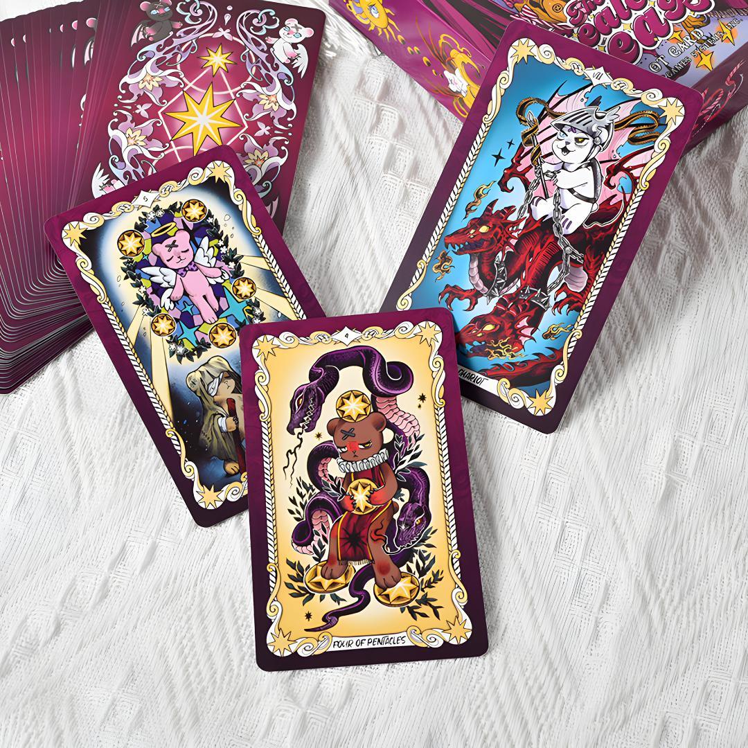 【正規品タロットカード】レア✨クラウドファンディング完売✨封印されたクマタロット