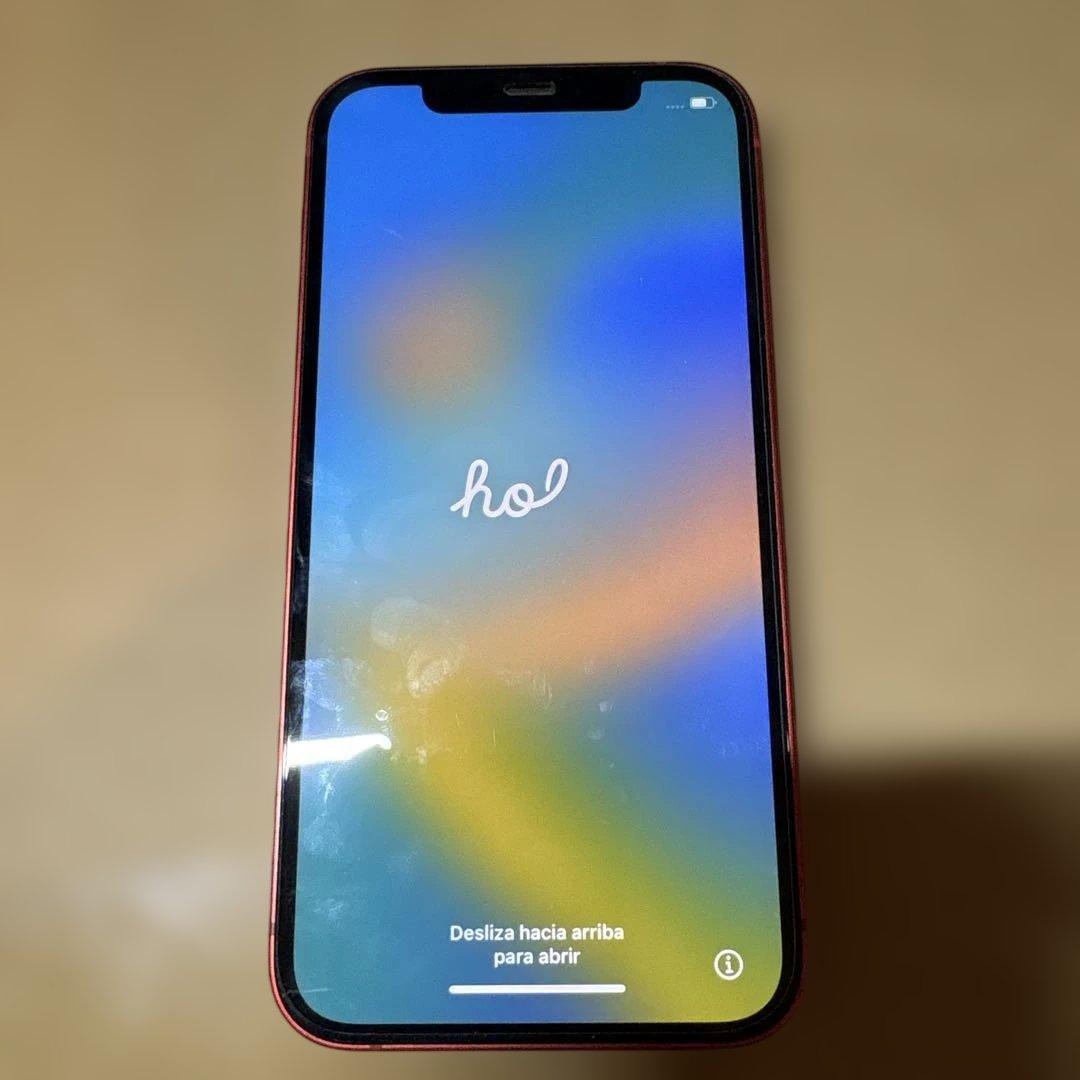 iPhone12 64gb product red 赤 12 76%